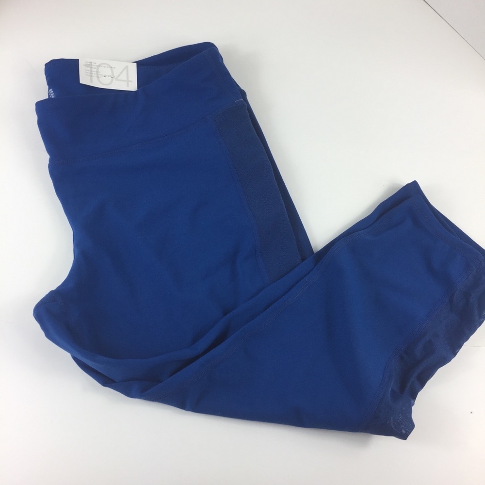 Gap fit Legging Capri size xl mesh panel